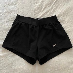 Nike dry fit black running shorts